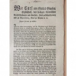 Betr. das Erziehungs- und Schulwesen - Buchdruck, 1804