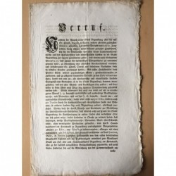 Maximilian II. Joseph - Buchdruck, 1772