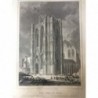 Köln, Außenansicht: Der Dom in Cöln - Stahlstich, 1847