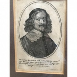 Nikolaus Georg Reigersberger 1598- 1651 - Kupferstich, 1680