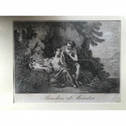 Bachus et Ariadne - Kupferstich, 1790