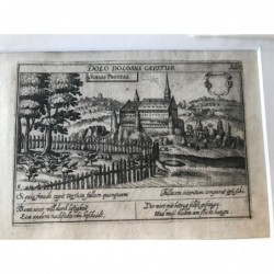 Stadtprozelten, Ansicht: Schlos Protzel  Nr. A 67 - Kupferstich, 1630