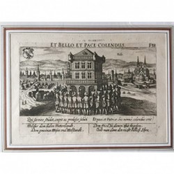 Fulda, Ansicht: Fulda, Nr. F 38 - Kupferstich, 1630