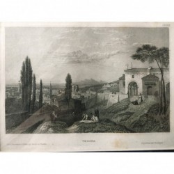 Verona, Ansicht - Stahlstich, 1850