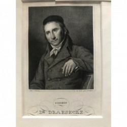 Bischof Dr. Draesecke - Stahlstich, 1850