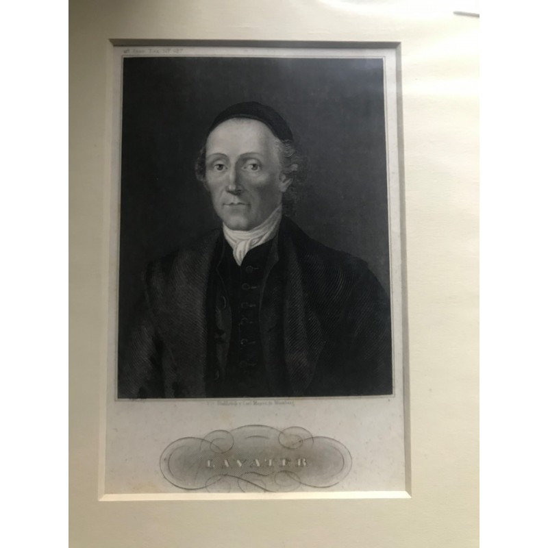 Lavater - Stahlstich, 1850