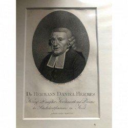 Dr. Hermann Daniel Hermes - Stahlstich, 1805
