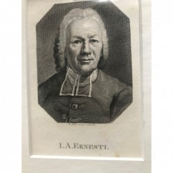 I. A. Ernesti - Stahlstich, 1850