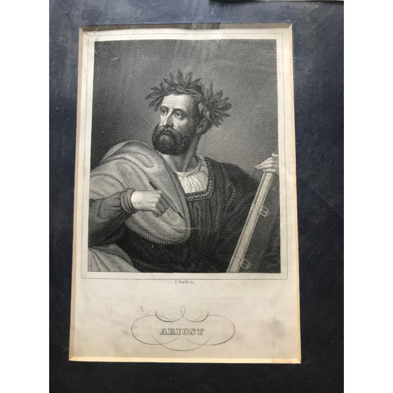Ariost - Stahlstich, 1850