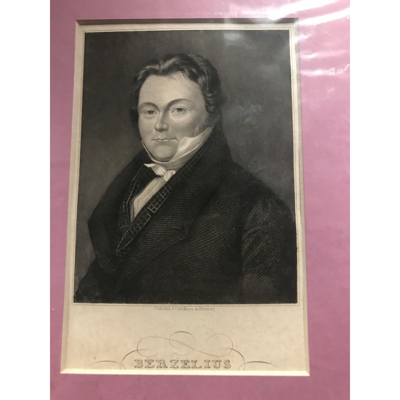 Berzelius - Stahlstich, 1850