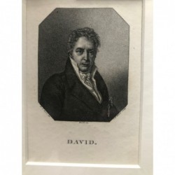 David - Kupferstich, 1820