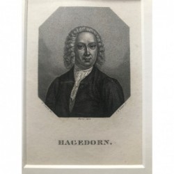 Hagedorn - Punktierstich, 1850