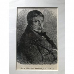 Jean Auguste Dominique Ingres - Radierung, 1880