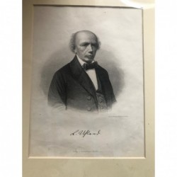 L. Uhland - Stahlstich, 1850