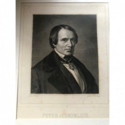 Peter v. Cornelius - Stahlstich, 1850