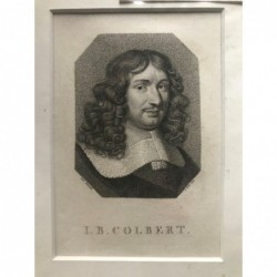 I. B. Colbert - Punktierstich, 1822