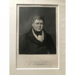 O' Connell - Stahlstich, 1850