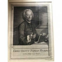 Christianus Tobias Damm - Kupferstich, 1765