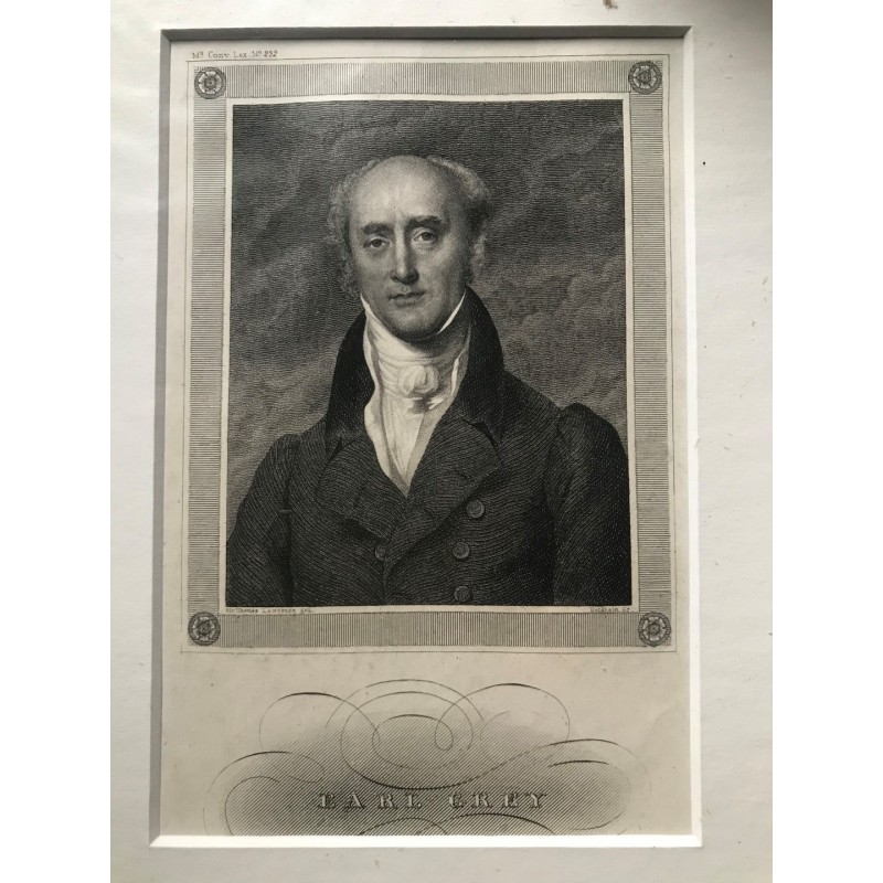 Earl Grey - Stahlstich, 1850