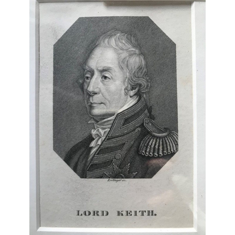 Lord Keith - Punktierstich, 1850