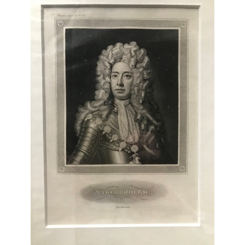 Marlborough - Stahlstich, 1850